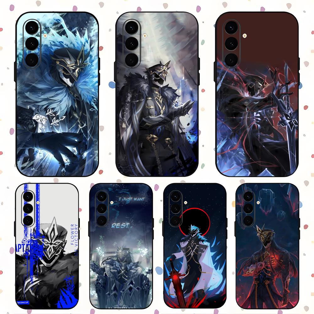 Phone Cases Black - Capitano Genshin Impact Coole Handyhülle für