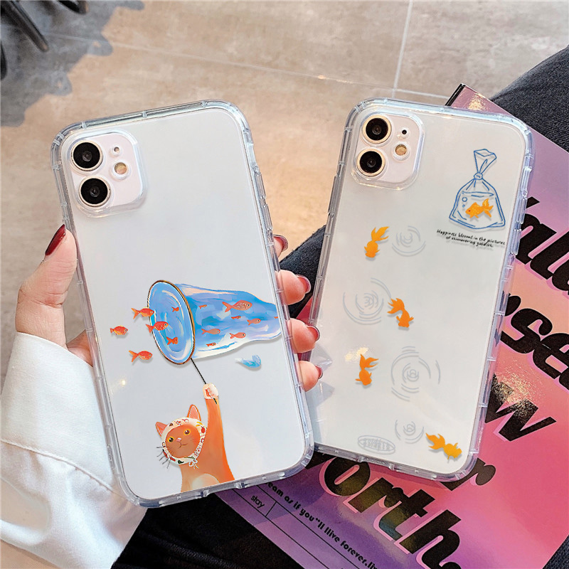 Phone Cases Xr Iphone - Lovely Fishes Klare Handyhülle für iPhone