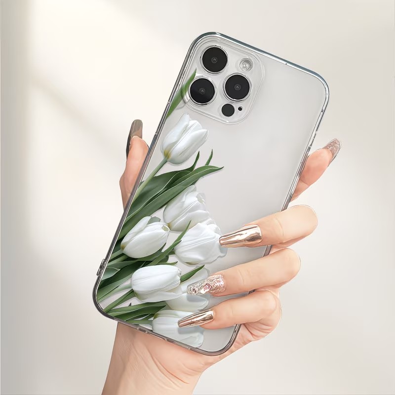 Phone Cases Like Loopy - Tulpen-Bedruckte Handyhülle für iPhone 13 11