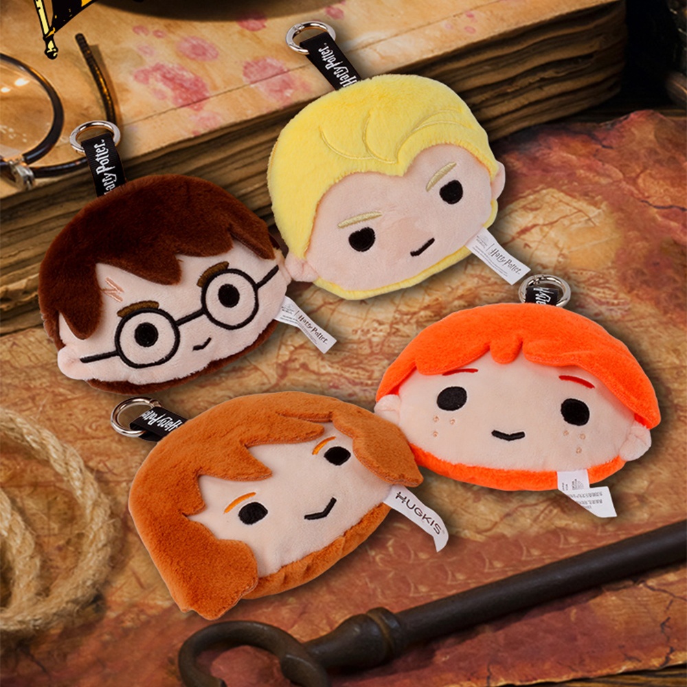 Phone Cases With Charms - Harry Potter Plüsch-Geldbörse, Hermine, Ronald, Hedwig,