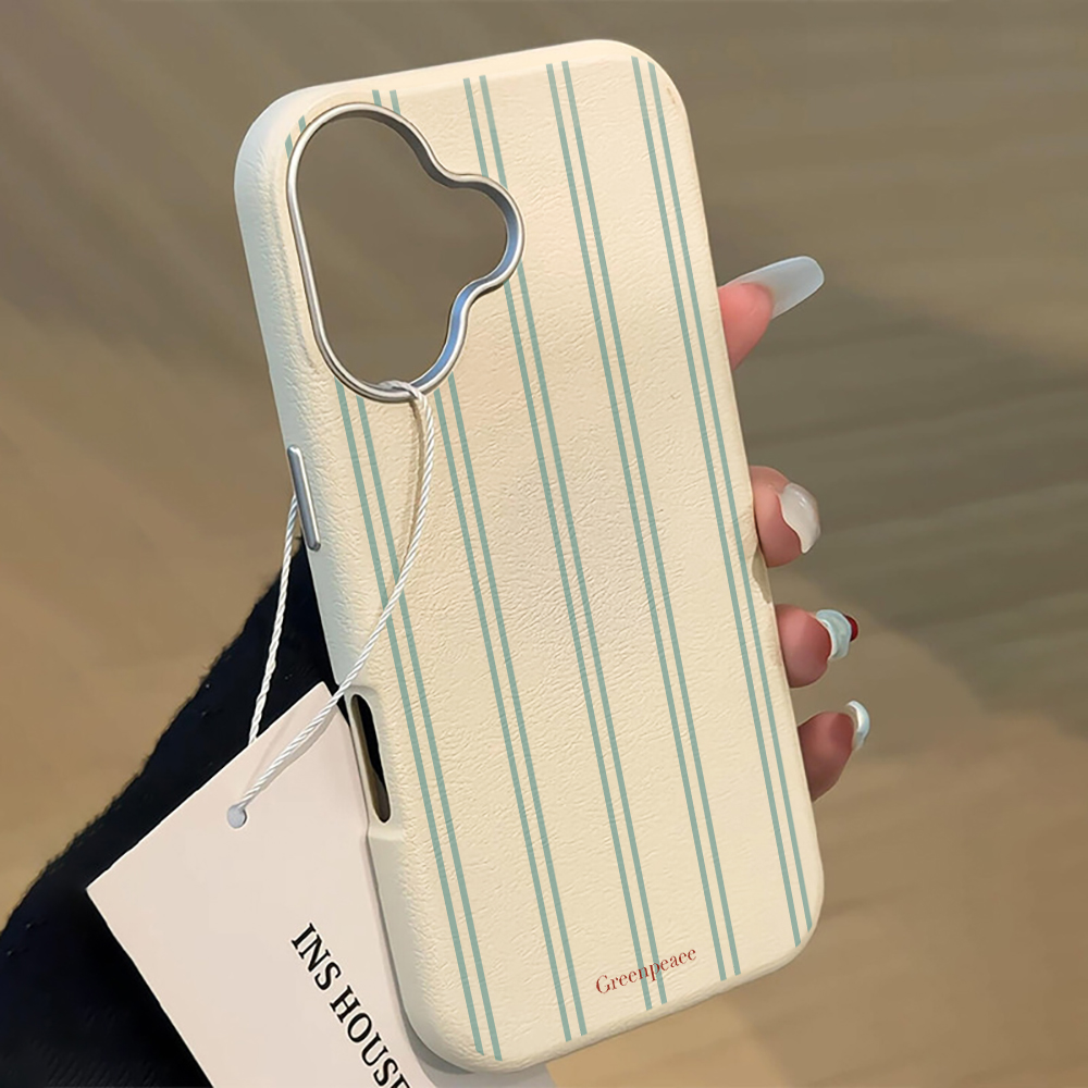 Phone Cases Green - Green Line Soft-Handyhülle für Samsung S25