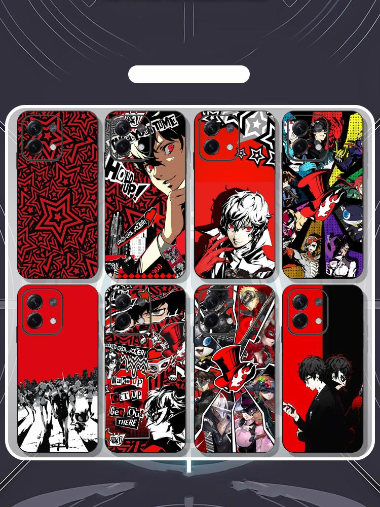 Phone Cases Redmi - Persona 5 Joker Hot Game Poster