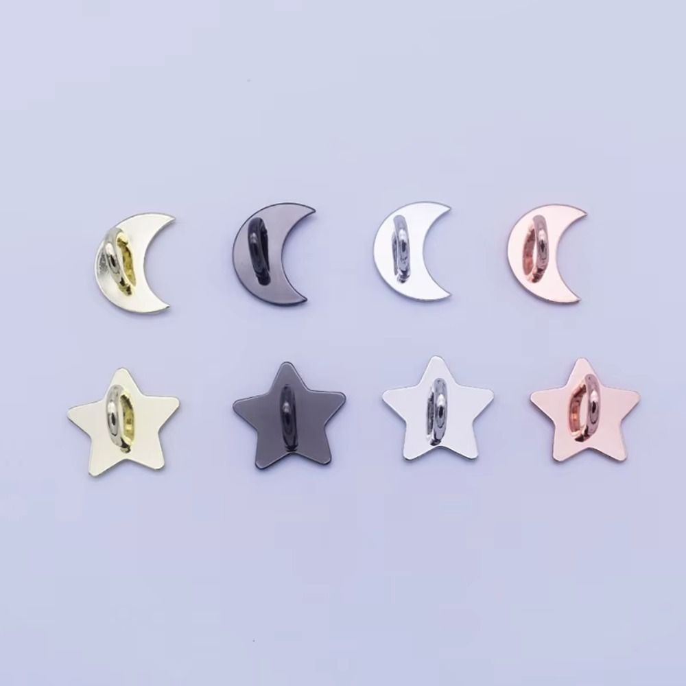 Phone Cases With Charms - Sternenhimmel Sterne Mond Handyhalter Ständer Silber