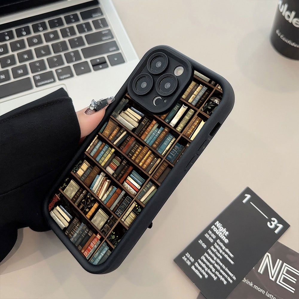 Phone Cases Xr Iphone - Bücherregal-Design Handyhülle für iPhone 17 11