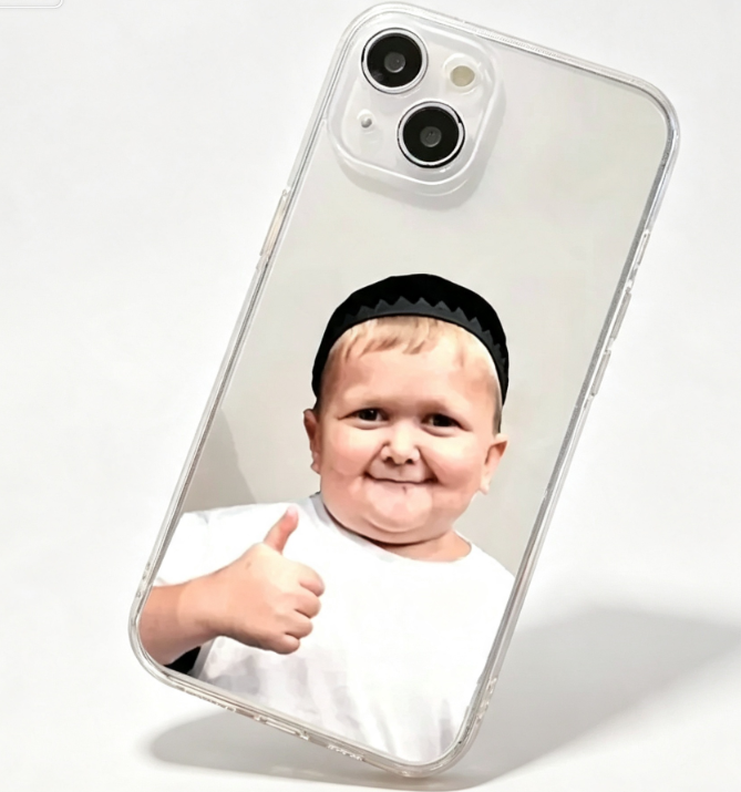 Phone Cases Viral - Viral Thumbs-up Kid Meme Transparente Handyhülle,