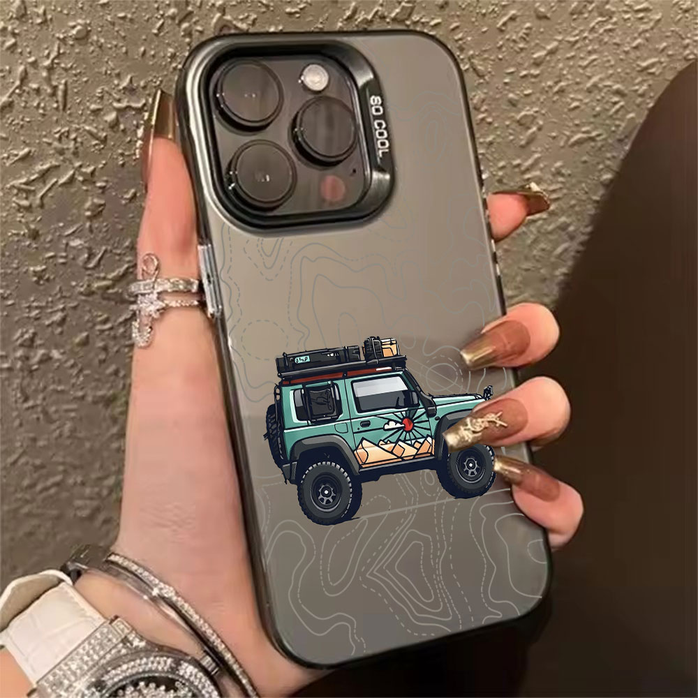 Phone Cases Xr Iphone - Einfache Auto-Muster Handyhülle für iPhone 17