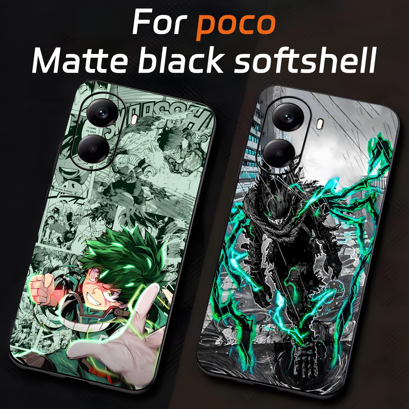 Phone Cases Black - Deku My Hero Academia Handyhülle für