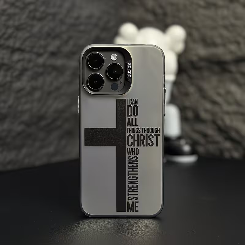 Anti-Fingerabdruck-Kreuz-Bibel – Phone Cases Xr Iphone Bewertung und Preis
