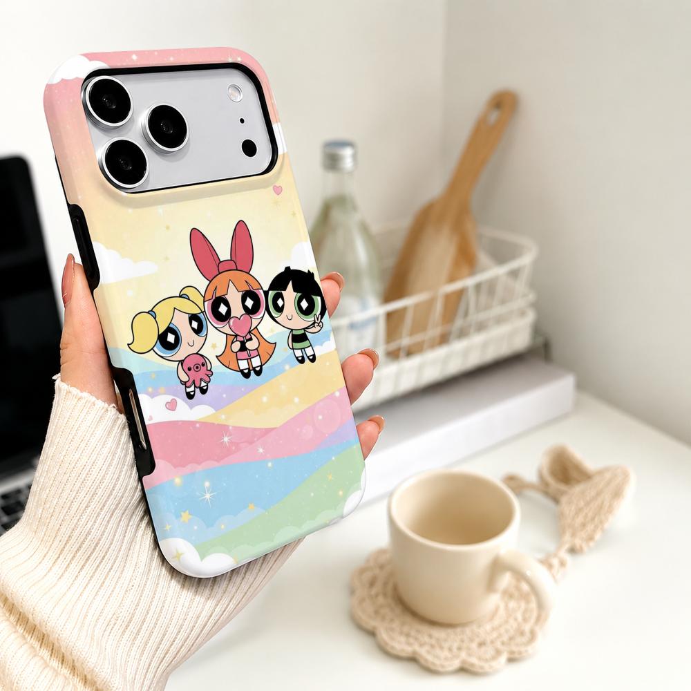 Anime P-Powerpuff Girls Handyh – Phone Cases Anime Bewertung und Preis