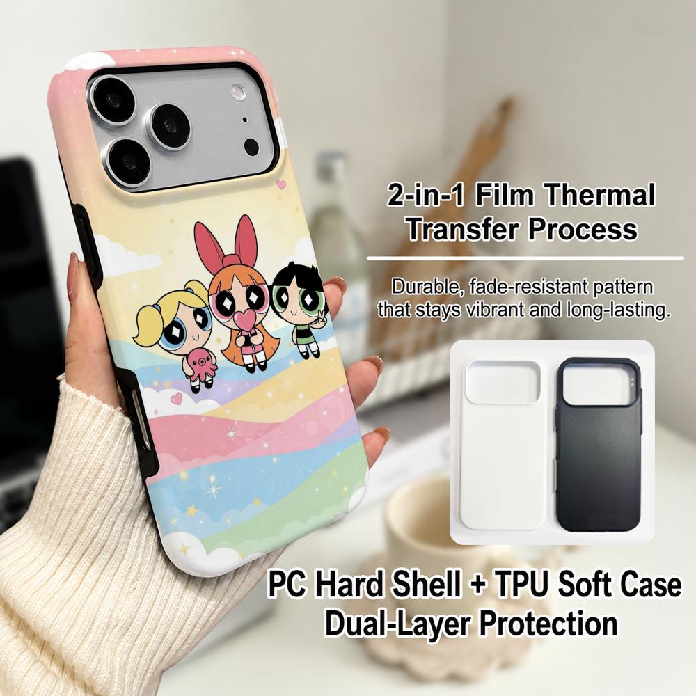 Anime P-Powerpuff Girls Handyh – Phone Cases Anime Bewertung und Preis