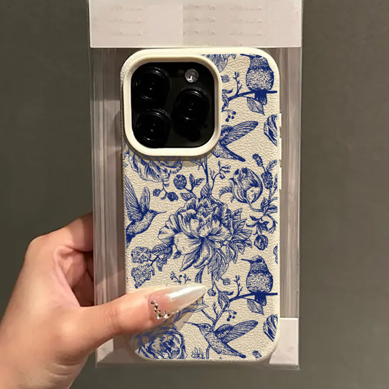 Blaue Retro-Handyhülle mit Blu – Phone Cases Xr Iphone Bewertung und Preis