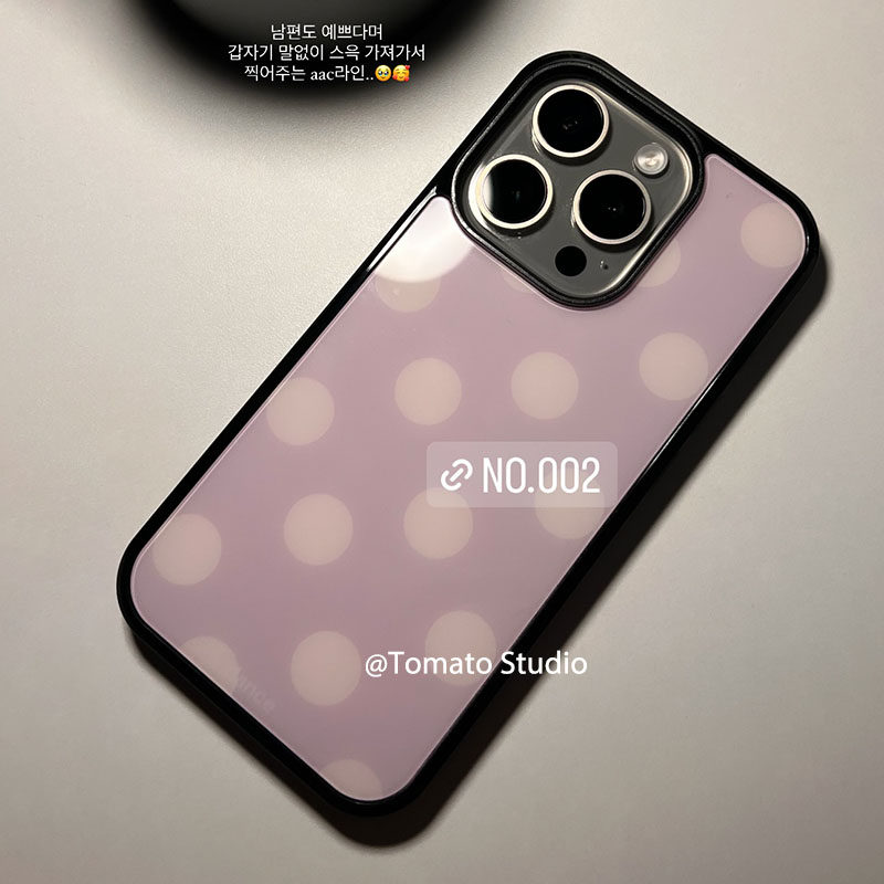 Koreanische Ins-Mode Lila Polk – Phone Cases Green Bewertung und Preis