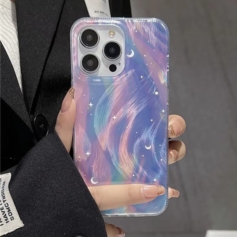 Modische Glitzer-Sternen-Gradi – Phone Cases Redmi Bewertung und Preis