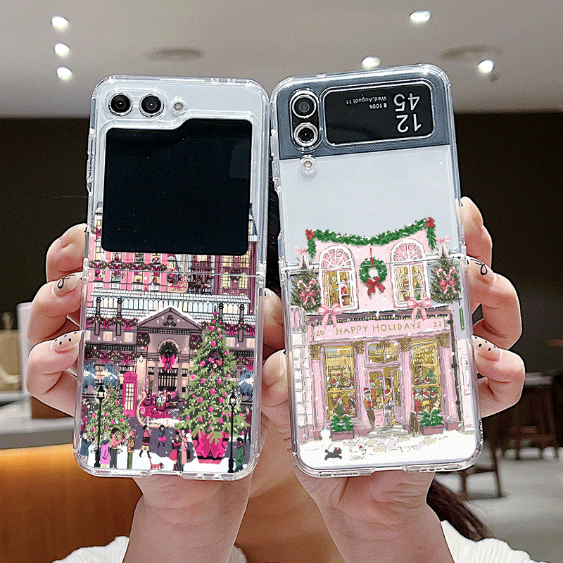 Ländliches Gebäude Schnee Land – Phone Cases Z Fold 6 Bewertung und Preis