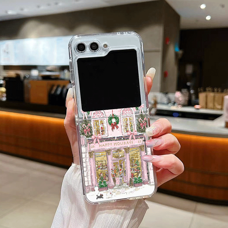 Ländliches Gebäude Schnee Land – Phone Cases Z Fold 6 Bewertung und Preis