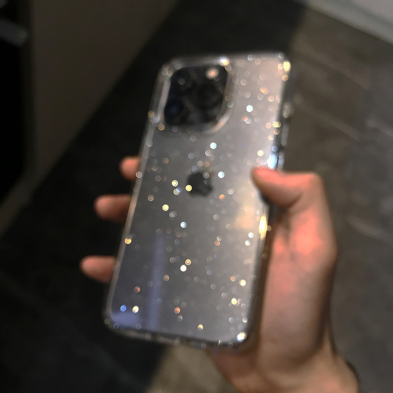 Transparente, einfache Glitzer – Phone Cases Like Loopy Bewertung und Preis