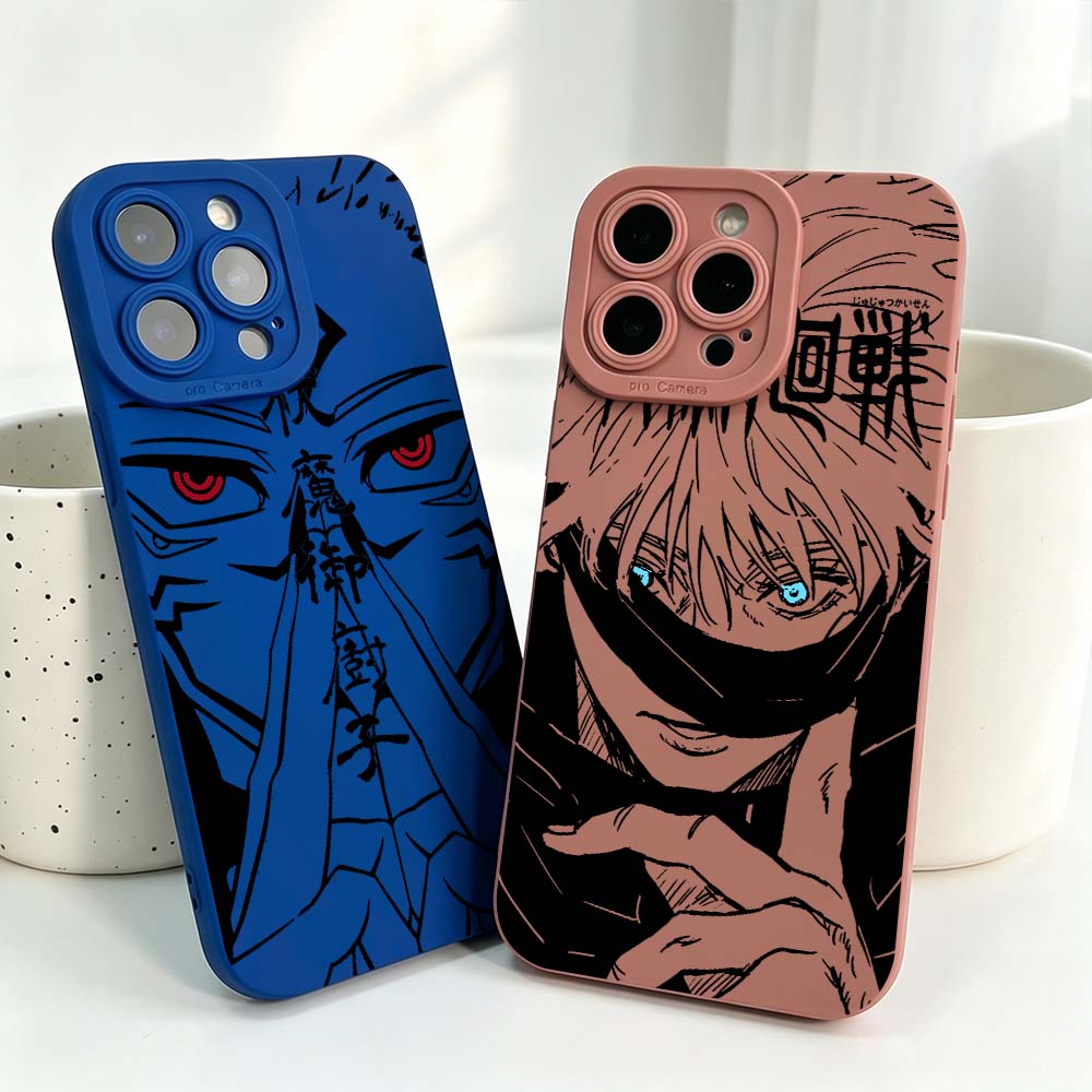 Anime Jujutsu Kaisen Coole Sil – Phone Cases Xr Iphone Bewertung und Preis