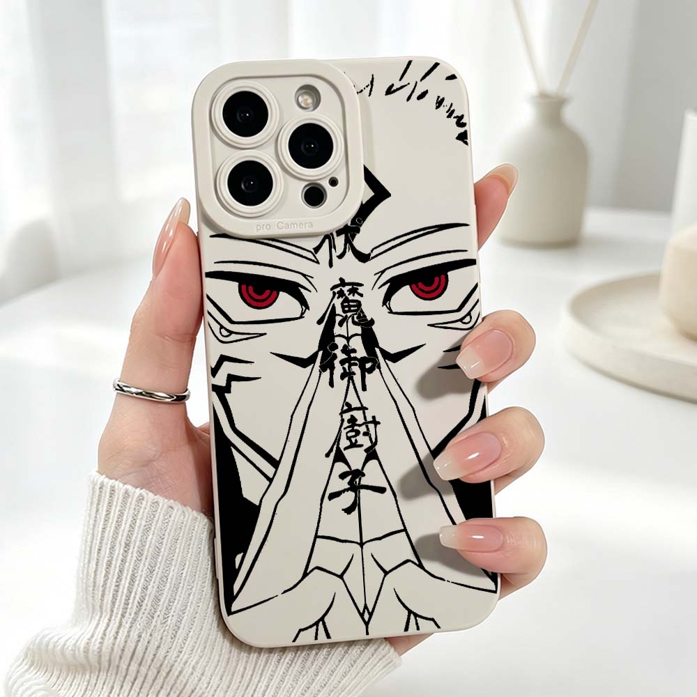 Anime Jujutsu Kaisen Coole Sil – Phone Cases Xr Iphone Bewertung und Preis