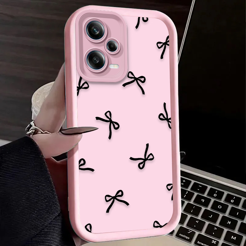 Schwarze Herz-Schleife Handyhü – Phone Cases Redmi Bewertung und Preis