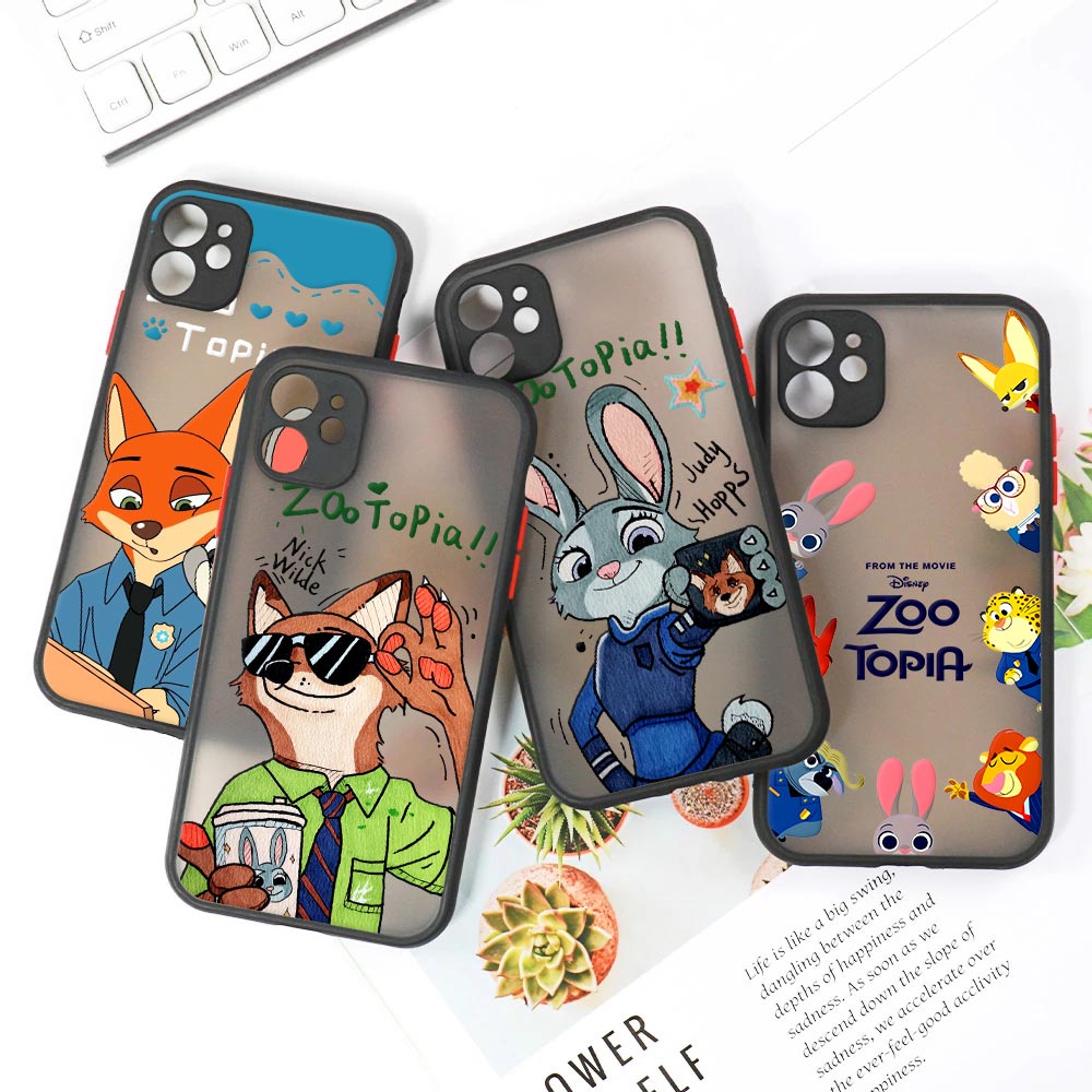Disney Nick Judy Matt Transpar – Phone Cases Xr Iphone Bewertung und Preis