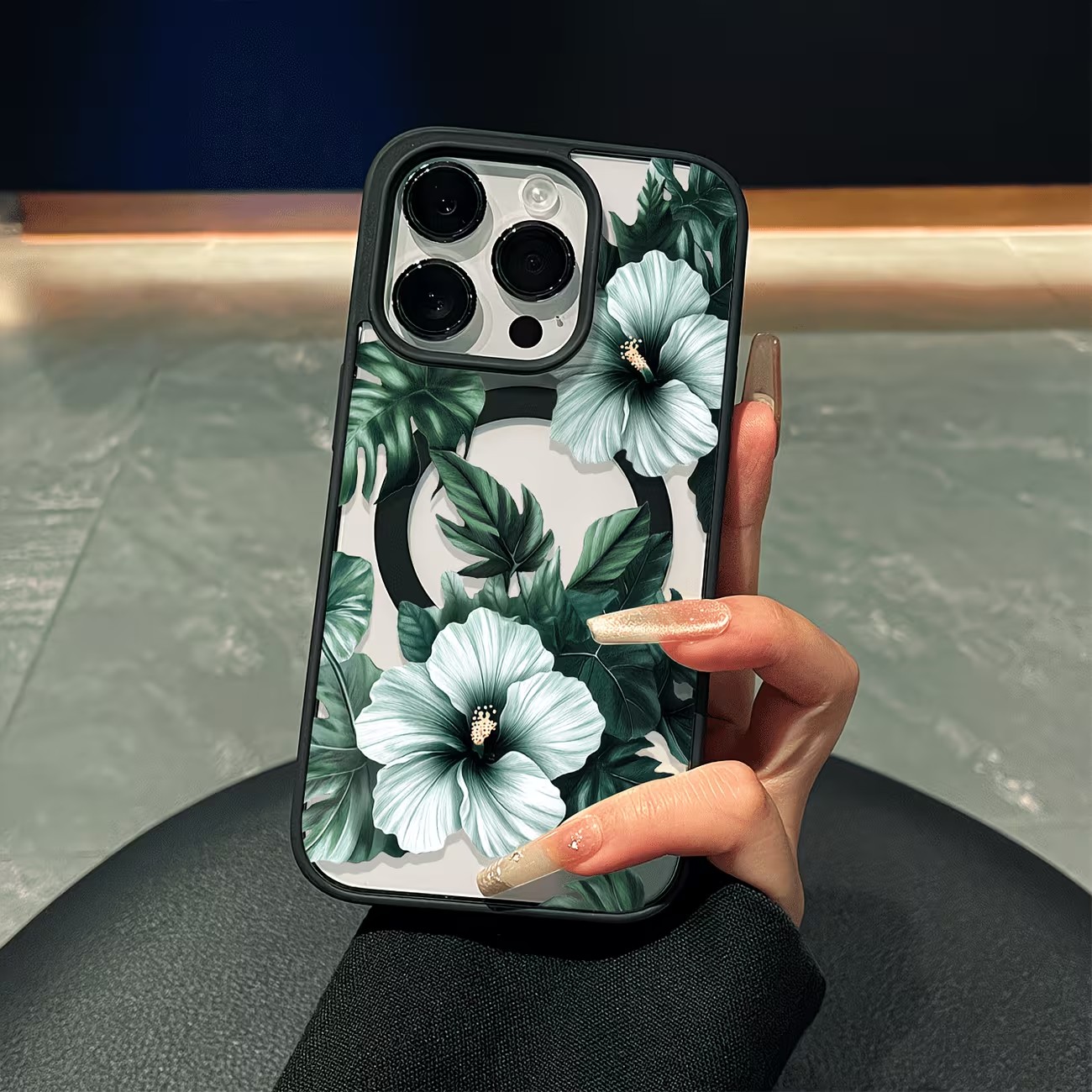 Grüne Blumenmuster Handyhülle  – Phone Cases Like Loopy Bewertung und Preis