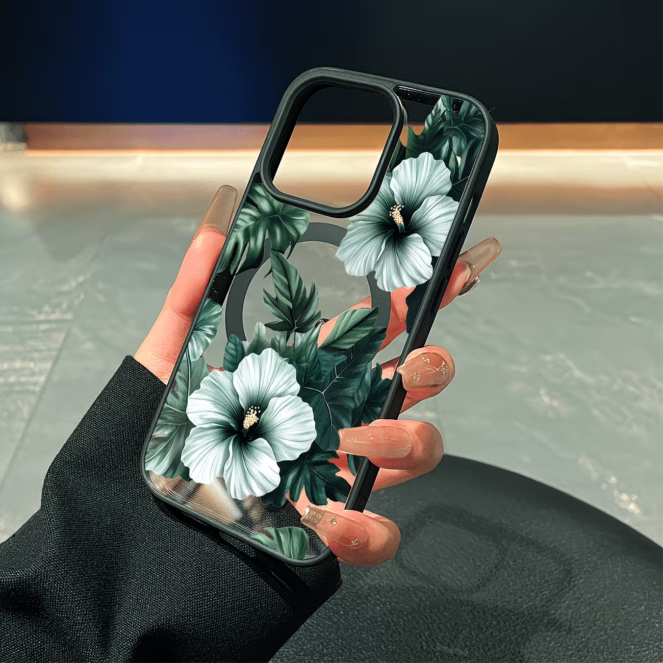 Grüne Blumenmuster Handyhülle  – Phone Cases Like Loopy Bewertung und Preis